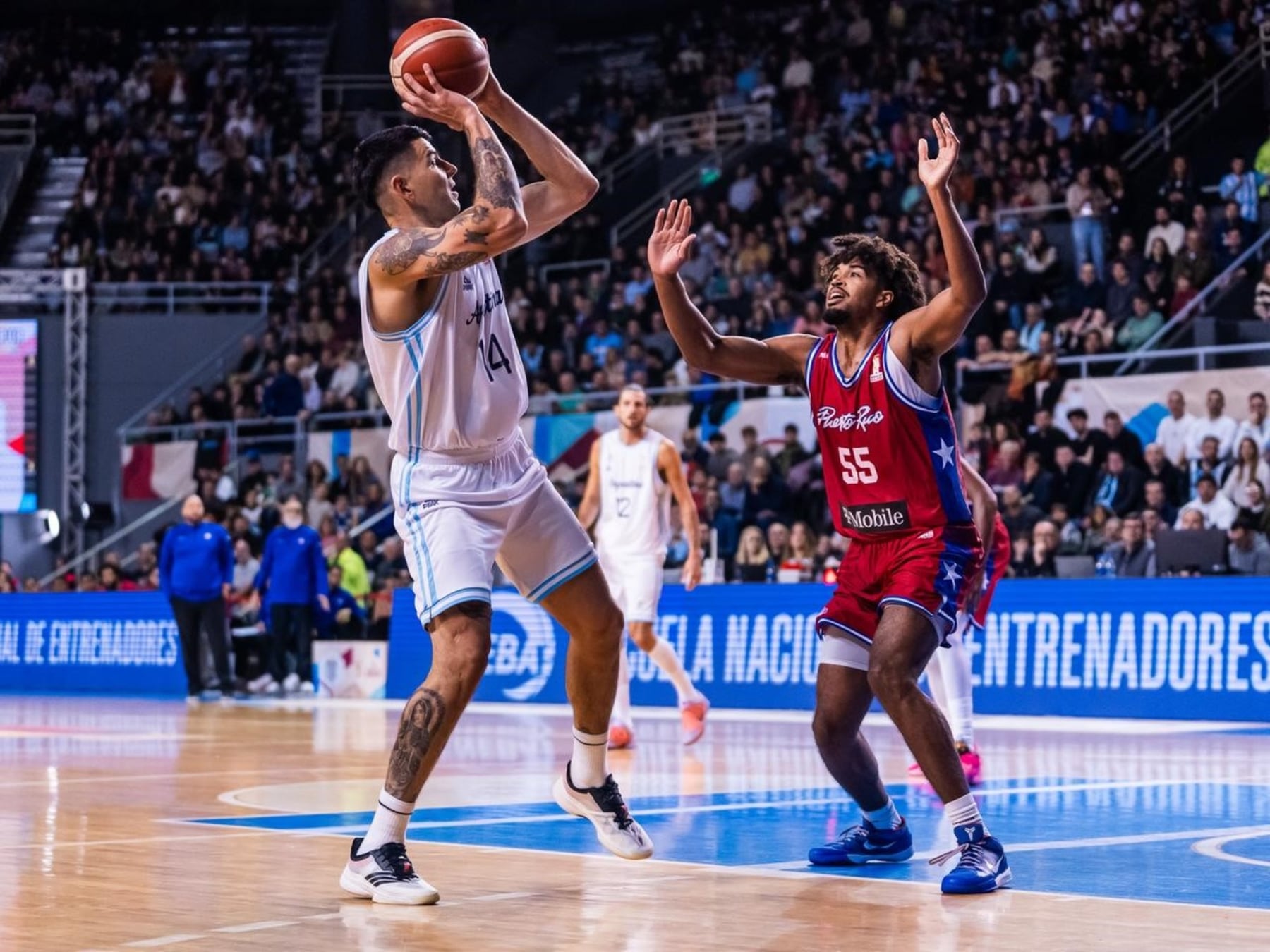 La Scaloneta del básquet pasó la primera con Deck en modo MVP y va por Canadá