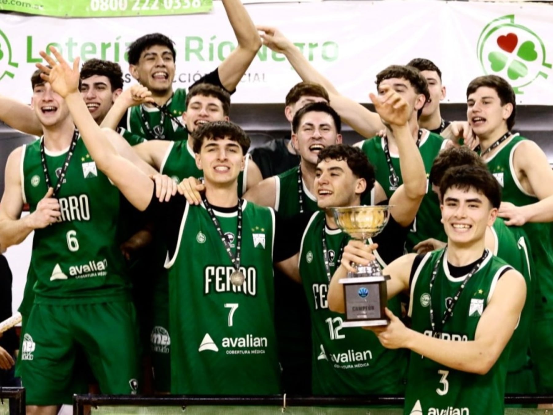 Ferro gritó campeón en Viedma y cerró el año con la Liga Federal Formativa U21 en el bolsillo