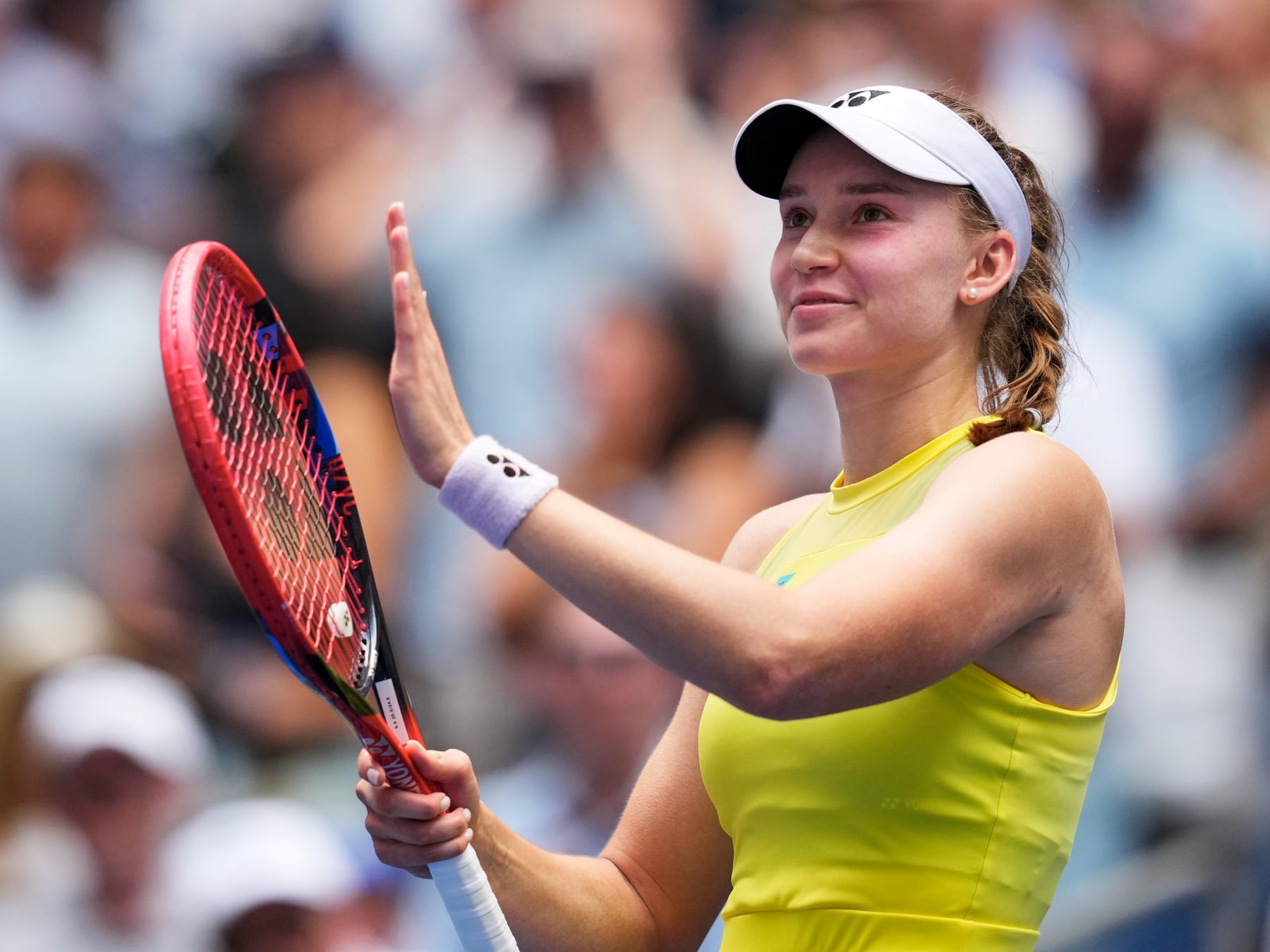 Rybakina, la kazaja que se sentó en el trono del tenis y va por todo en Nueva York