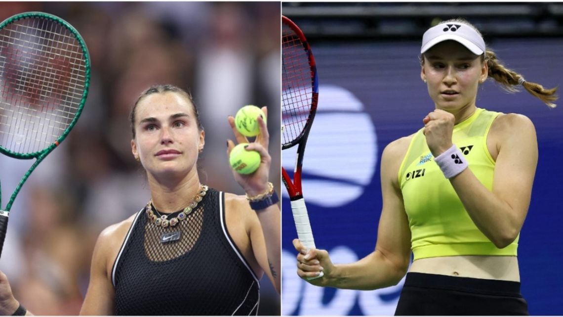 La final que el tenis esperaba: Sabalenka y Rybakina se citan en Nueva York con la corona y el número uno en juego