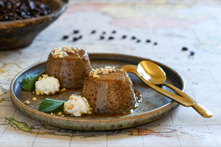 Flan de café: un clásico con carácter propio que se cocina al baño maría