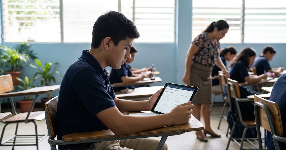 Un uso dosificado de inteligencia artificial en el aula se asocia con mejores resultados en ciencias, según PISA