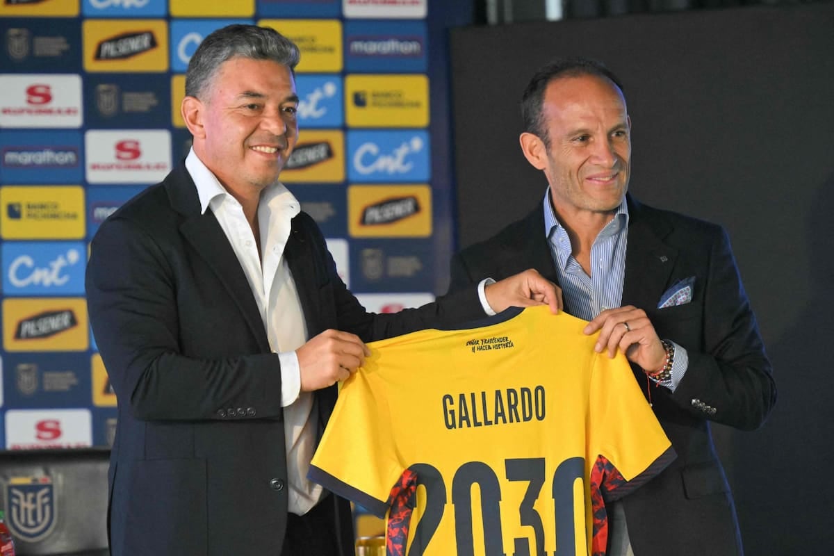 Gallardo se calza el buzo de Ecuador y ya mira de reojo el Mundial 2030