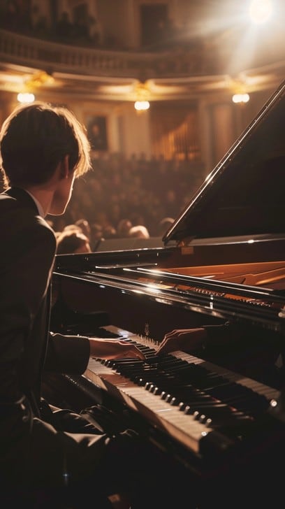 Fito Páez al piano en Otro día perdido: la música, Charly García y la orquesta que quiere aprender a dirigir