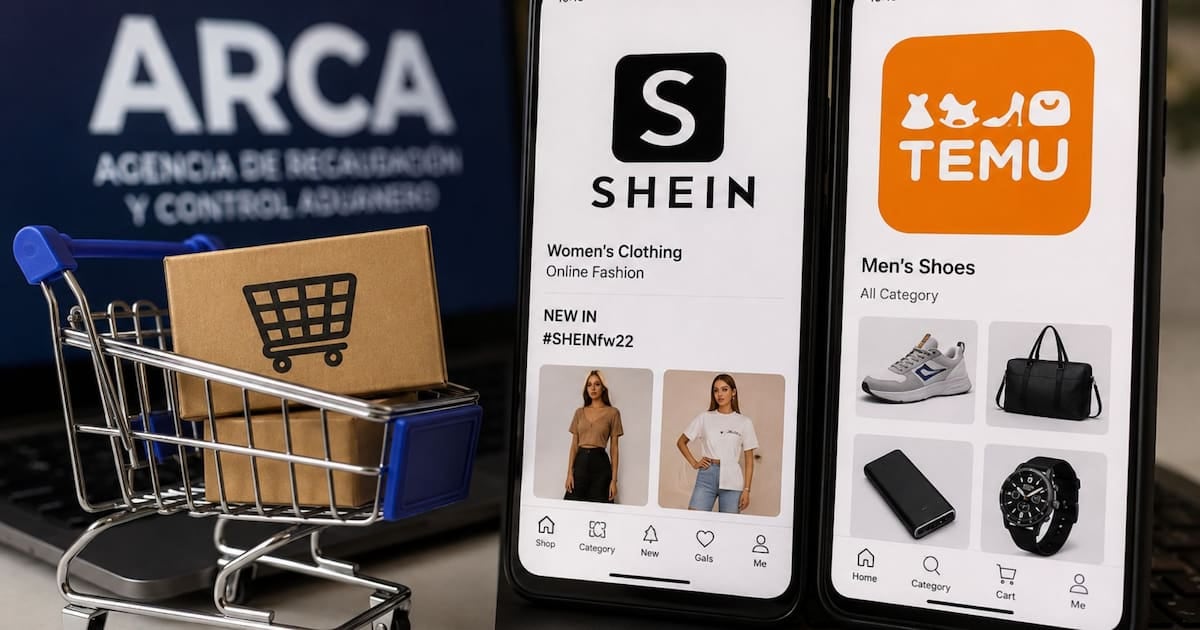 Compras en Shein y Temu: la franquicia de US$ 400 no es lo mismo que el cupo anual ni que el tope de la modalidad