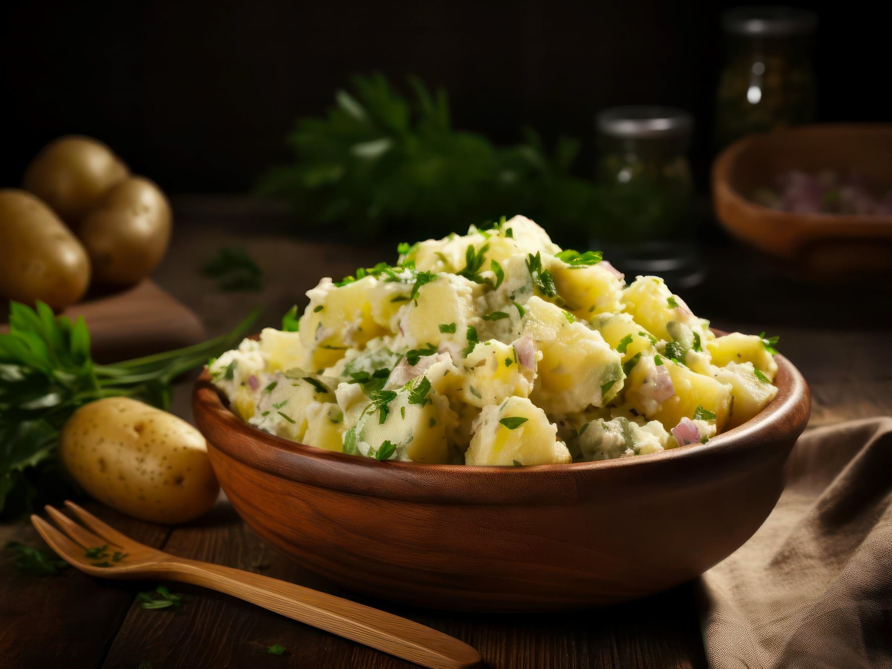 Ensalada de papa bien cremosa: trucos para que no se desarme y quede con onda