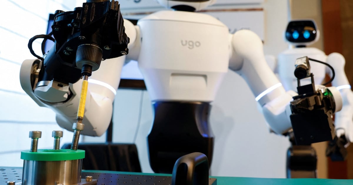 Un hospital de Nagoya puso a prueba al robot D1 de Zeals como guía de visitantes y asistente del comedor