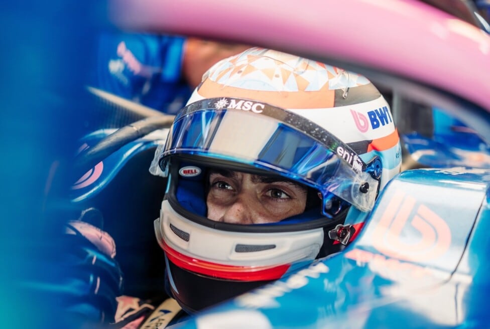 Colapinto, con el Alpine en boxes y la remontada como única bandera