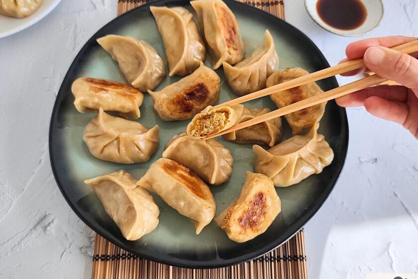 Treinta gyozas de verduras para resolver una noche cualquiera
