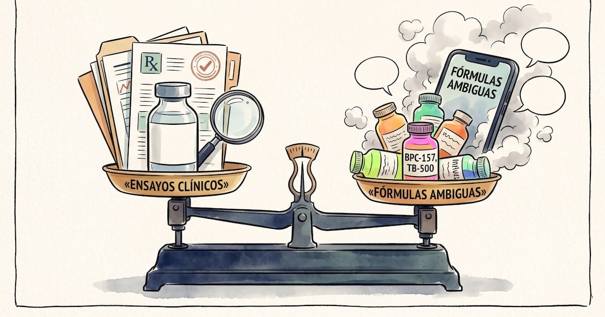 Péptidos bajo la lupa: qué los distingue y por qué no todos ofrecen el mismo respaldo científico