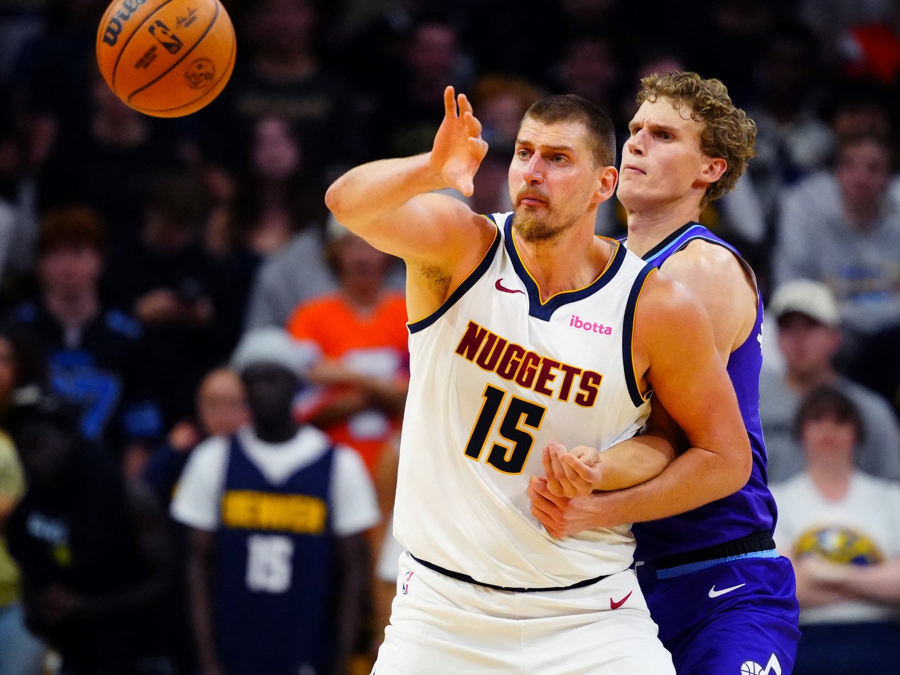 Los Nuggets tropezaron en el arranque: Utah les pintó la cara 109 a 97
