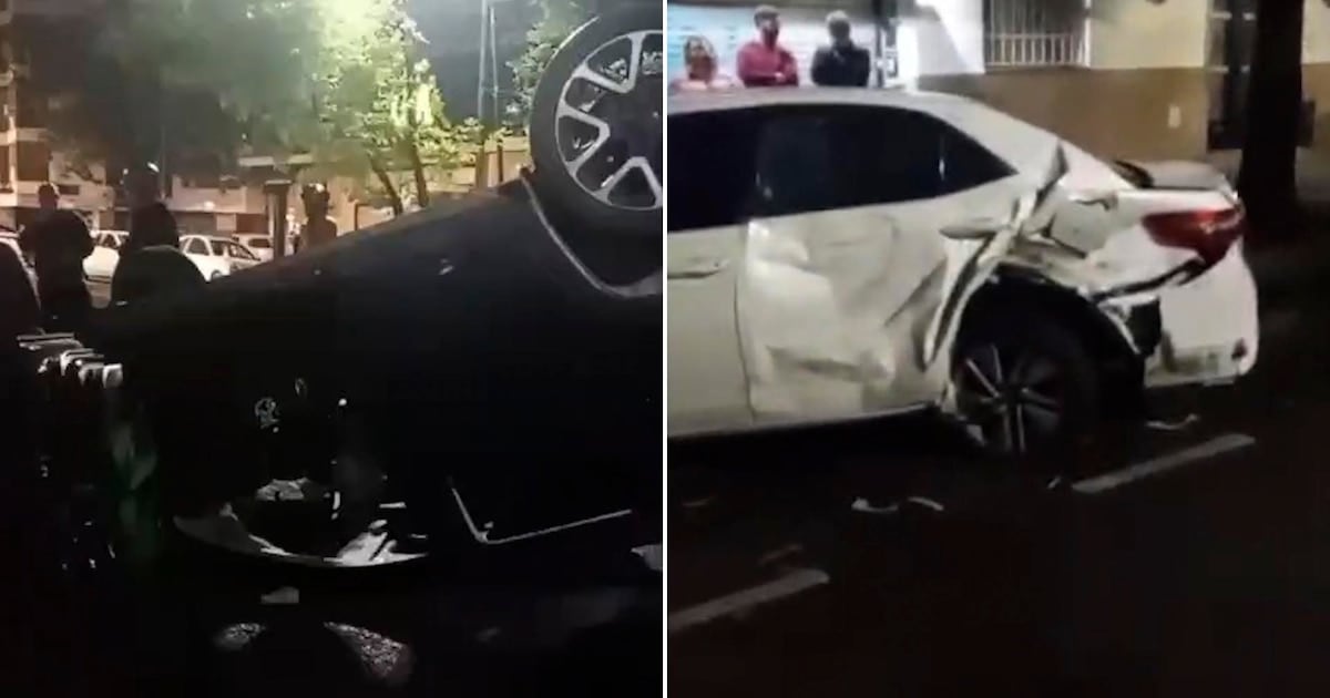 Volcó en Alberdi con 1,79 gramos de alcohol en sangre y dejó cinco heridos: quedó detenida
