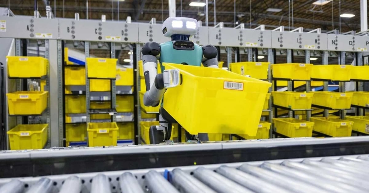 Amazon supera el millón de robots en sus depósitos y reabre el debate sobre la seguridad laboral