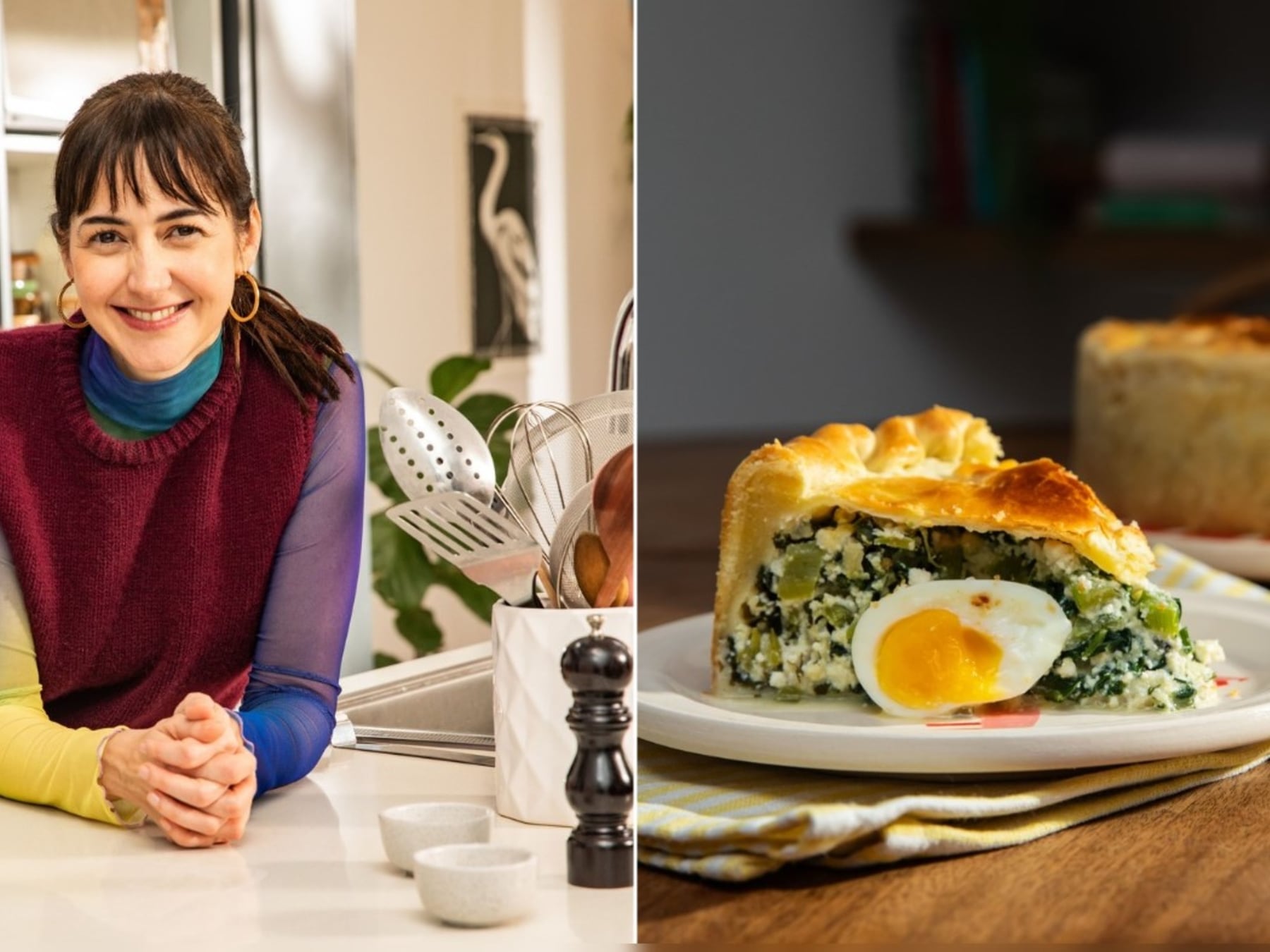Cómo lograr una tarta salada con base crocante y relleno bien jugoso, según Ximena Sáenz