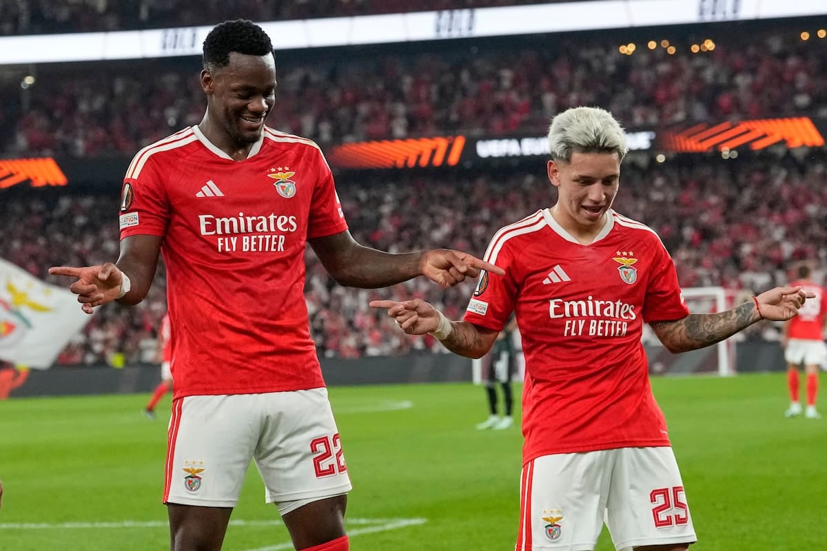 La noche que los argentinos se adueñaron de Europa: Prestianni hizo llover goles en Lisboa y Hezze calló al Marsella en su propia casa