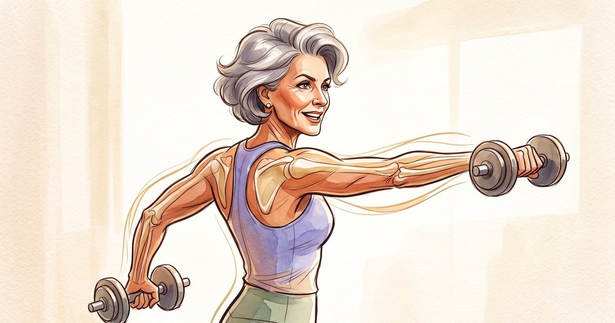 La menopausia le pega al hueso, pero el gym la puede devolver de pie