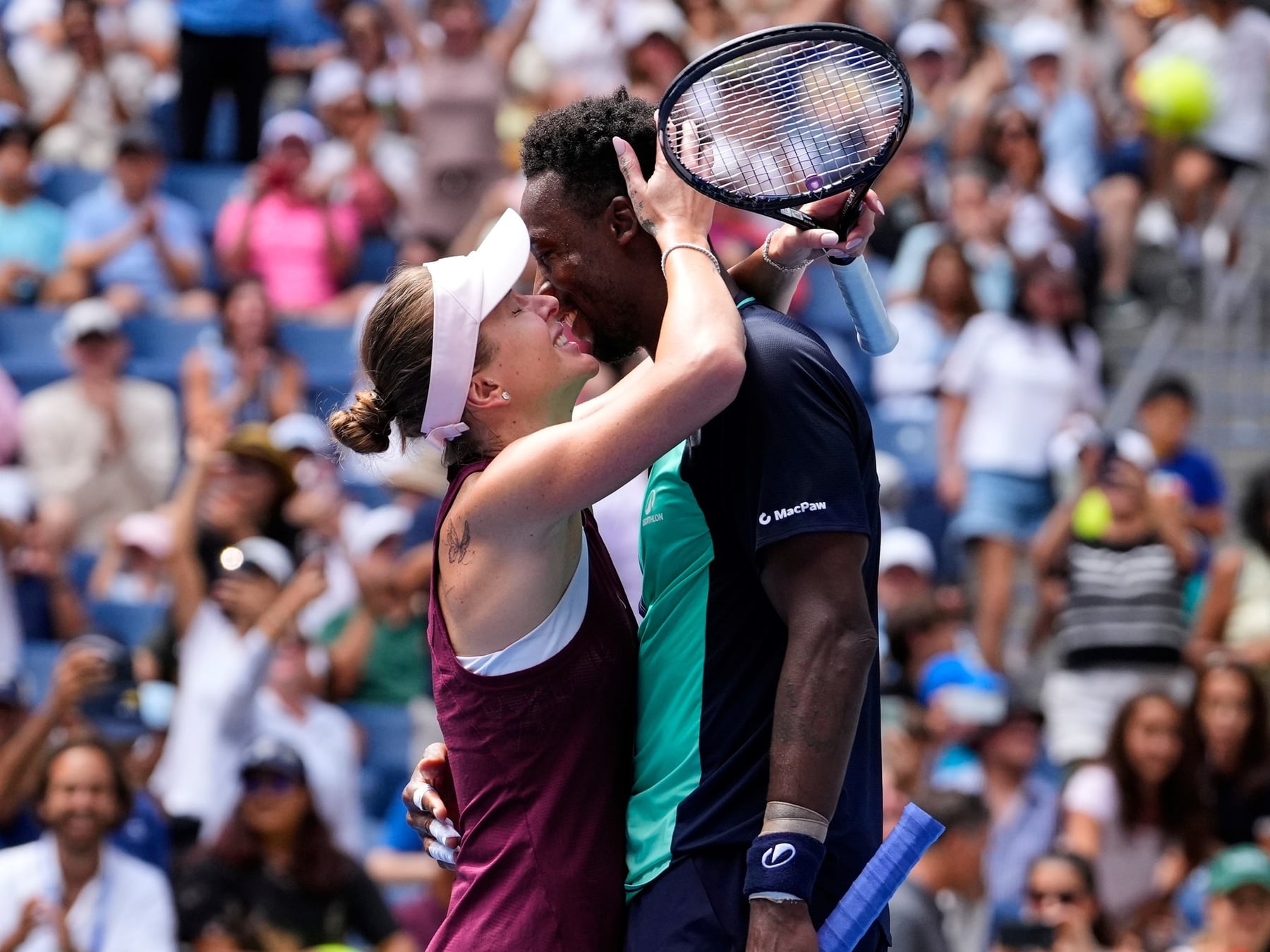 Svitolina se separa de Monfils y abre un capítulo en el que la cancha pasa a segundo plano