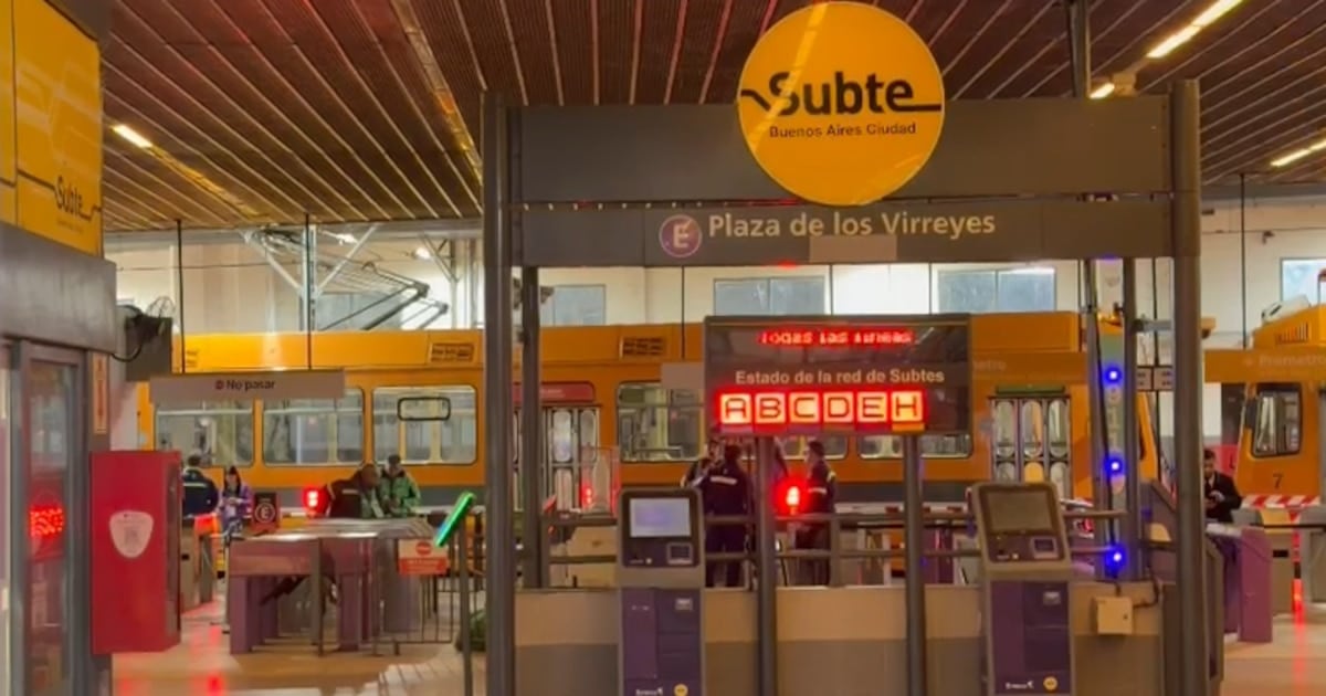 La protesta gremial por dos detenidos paralizó toda la red del subterráneo