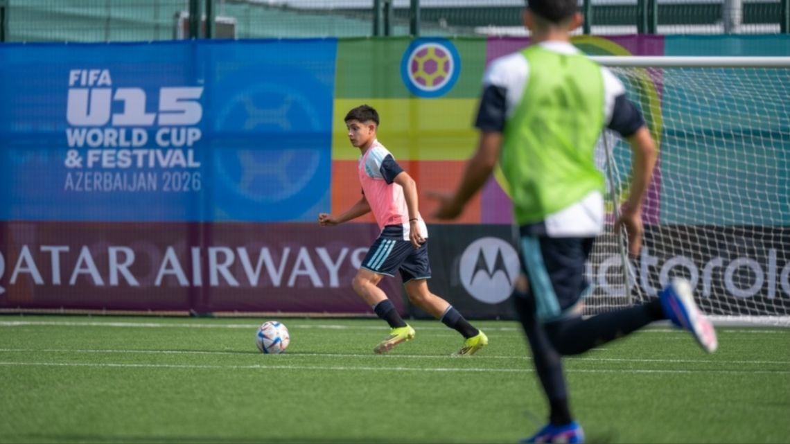 Argentina se banquetea una Copa Mundial de Threshold en Azerbaiyán