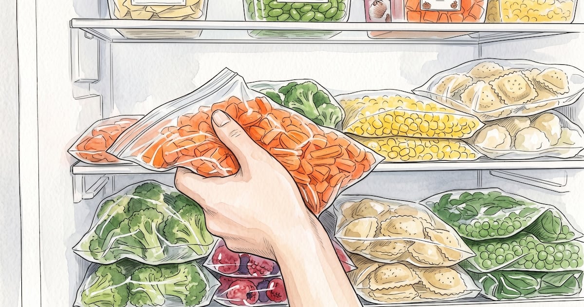 Once veces al freezer no alcanzan: qué alimentos no conviene volver a congelar